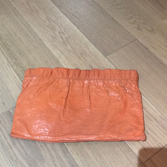 Prada orange clutch - Picture 2 of 8